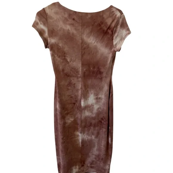 See you Monday pink tye dye midi dress - Picture 2 of 3